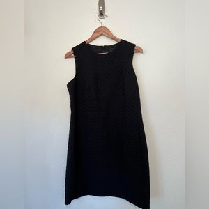 Theory sleeveless crewneck shift dress
